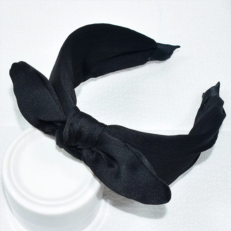 fabric warped bow headband