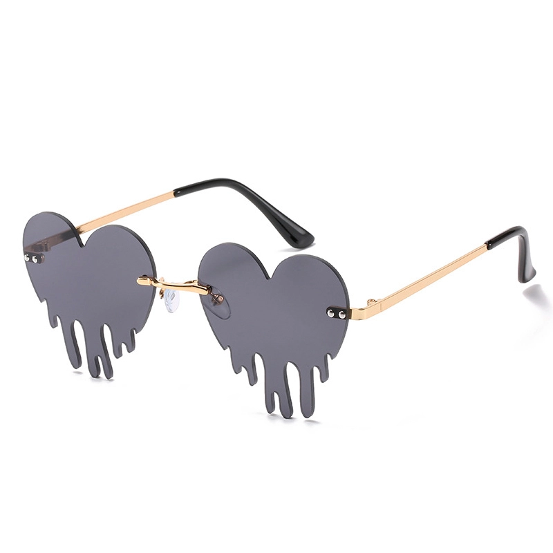 heart frame sunglasses