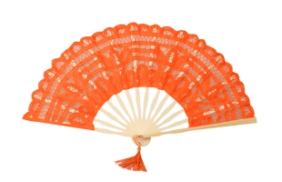 3204117 Lace Fabric Fan
