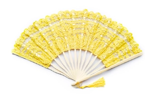 3204118 Lace Fabric Fan