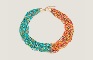 3104213 Multi-Strand Seed Bead Necklace