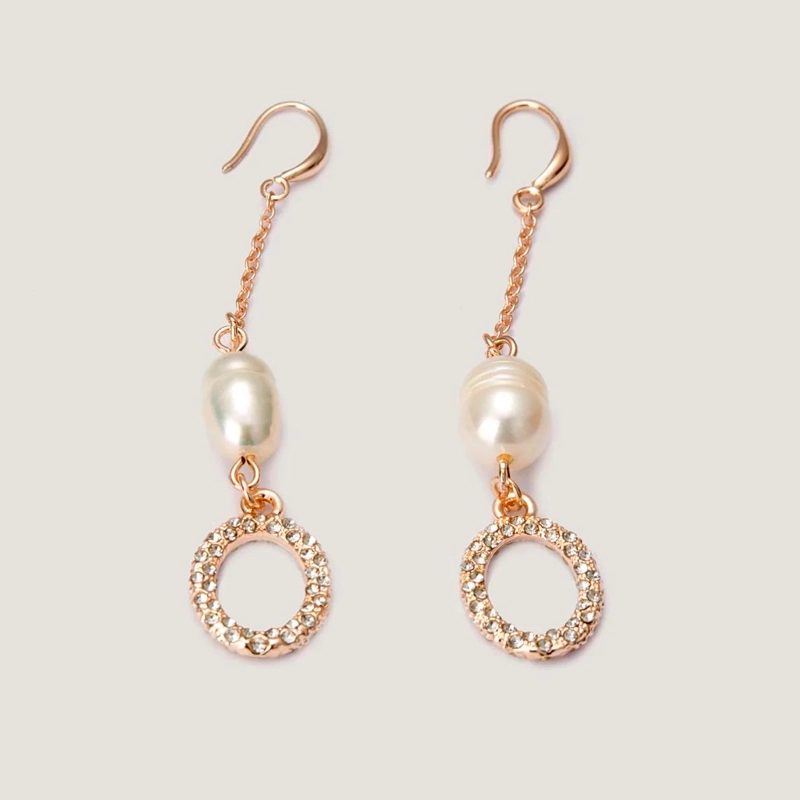 fresh water pearl drop earrings