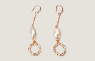 3104194 Fresh Water Pearl Drop Earrings