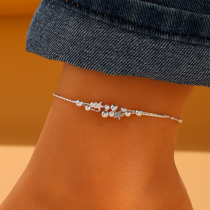 ball chain anklet