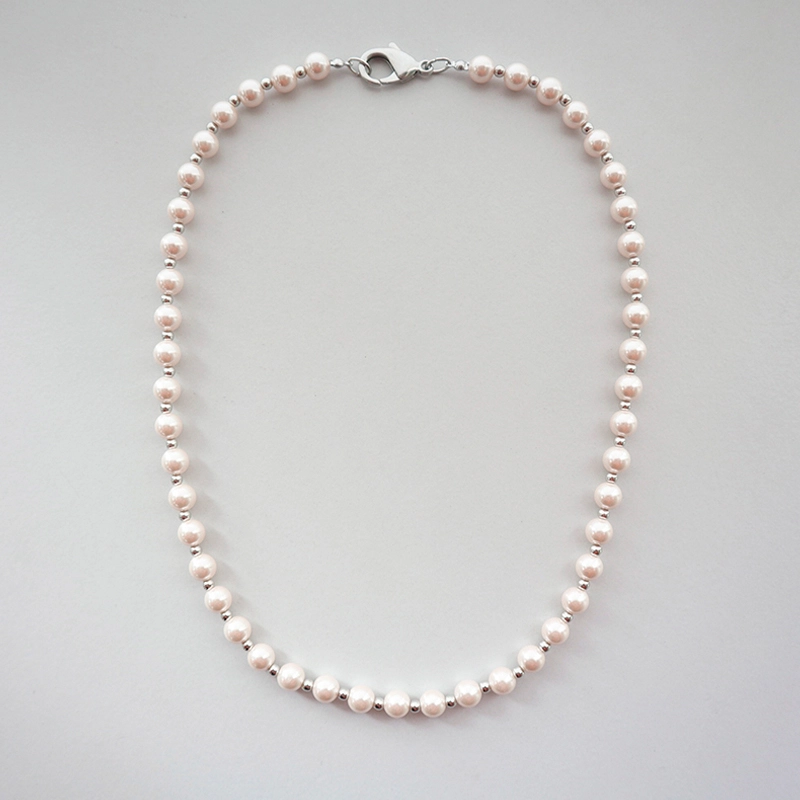 men's pearl necklace