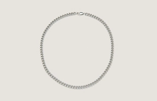 3104301 Men's Chunky Titanium Necklace