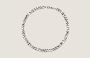 3104300 Men's Chunky Titanium Necklace