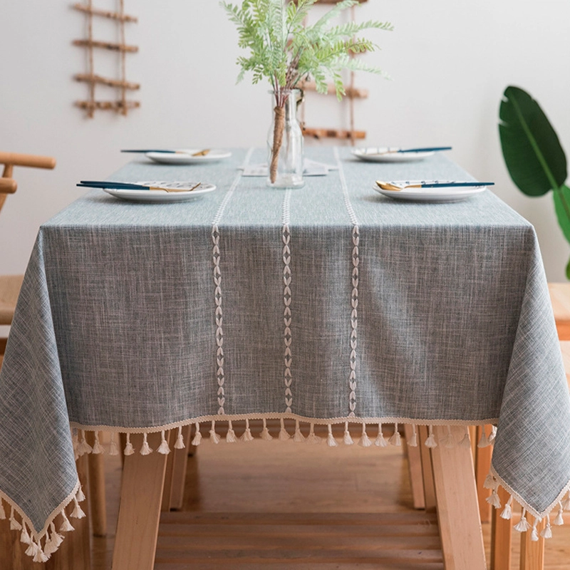 cotton linen tablecloth