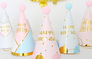 3304520 Happy Birthday Paper Hats