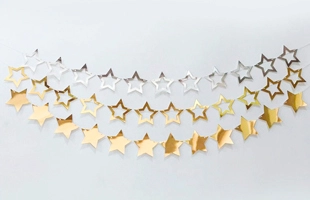 3304525 Paper Star Party Banner