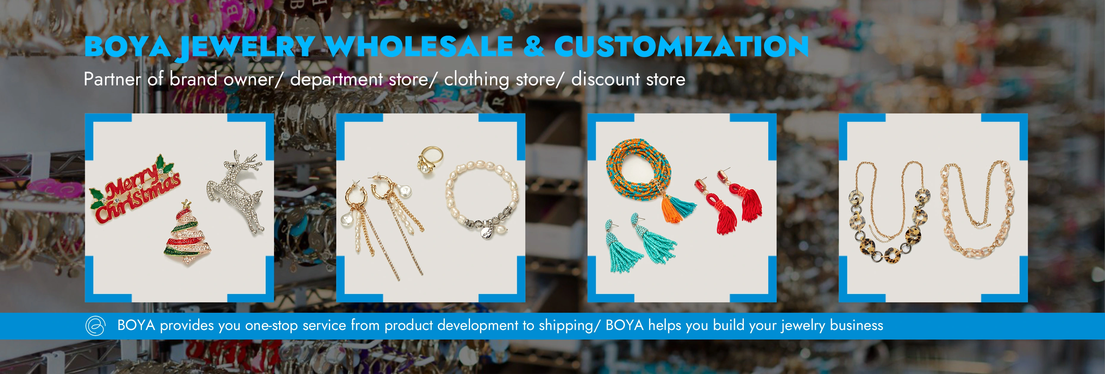BOYA Jewelry Wholesale & Customization