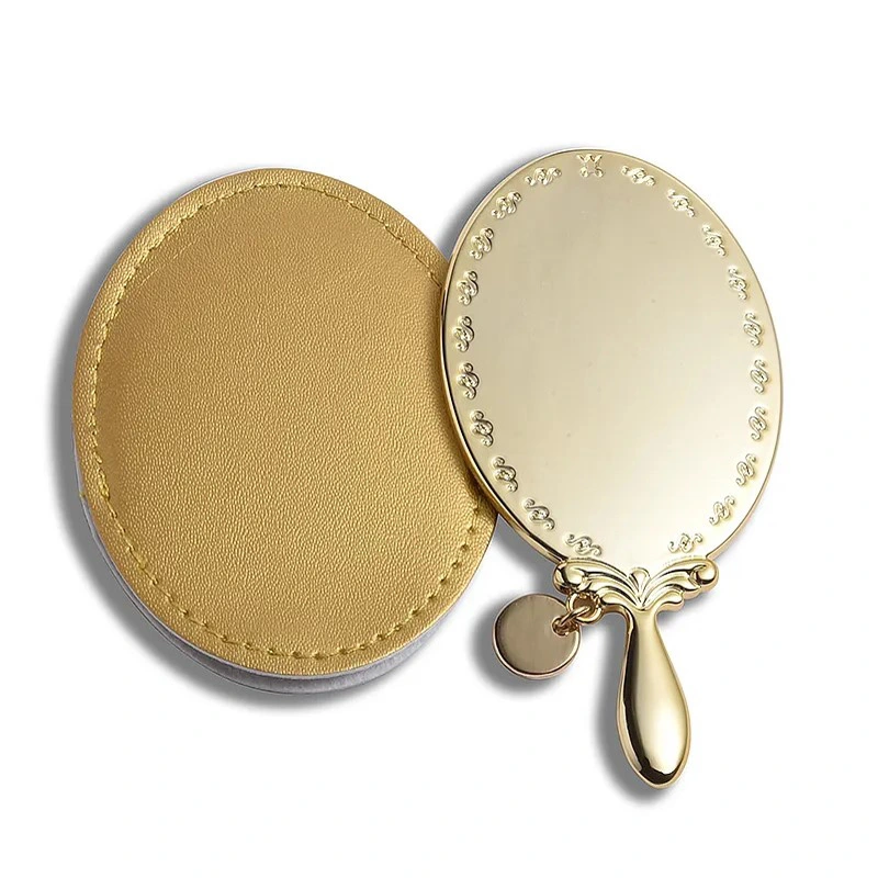 Handheld Compact Mirror With Pendant