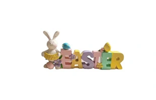 3210399 HAPPYEASTER Letter Window Photography