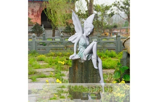3210192 airy angel wings resin garden decoration