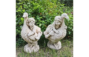 3210208 Greek garden Angel Statues