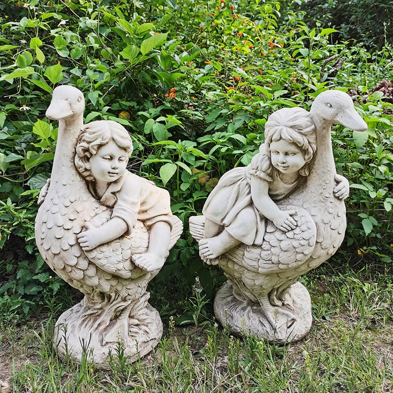 Greek garden Angel Statues