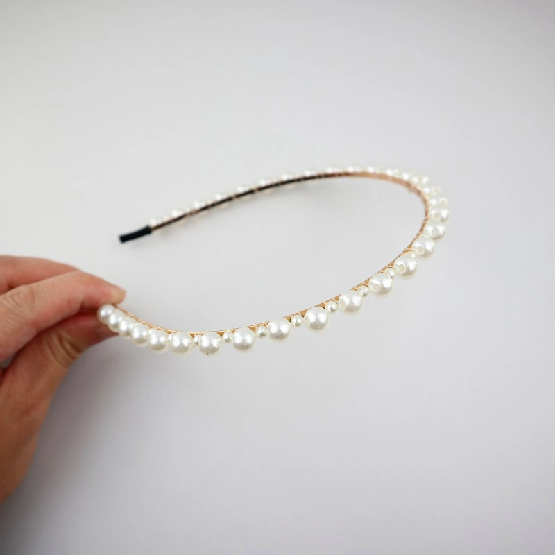 pearl wrapped headband