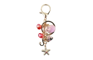 3204163 Fishstar And Shell Keyring