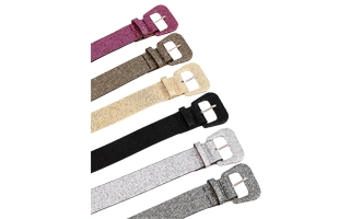 3204099 Metallic Glitter PU Belts