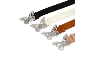 3204100 Pave Butterfly Buckle Belts