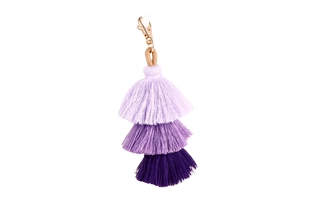 3204173 Total Purple Tassel Keychain