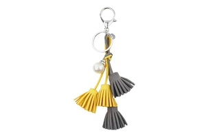 3204170 Suede Tassel Keyring