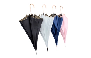 3204201 Embroid Edged Umbrella