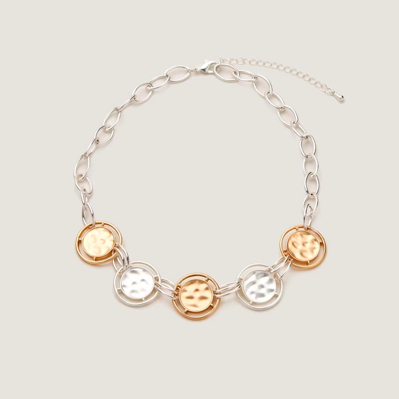 5 disc necklace