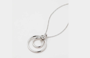 3104223 Knot Double Circle Pendant