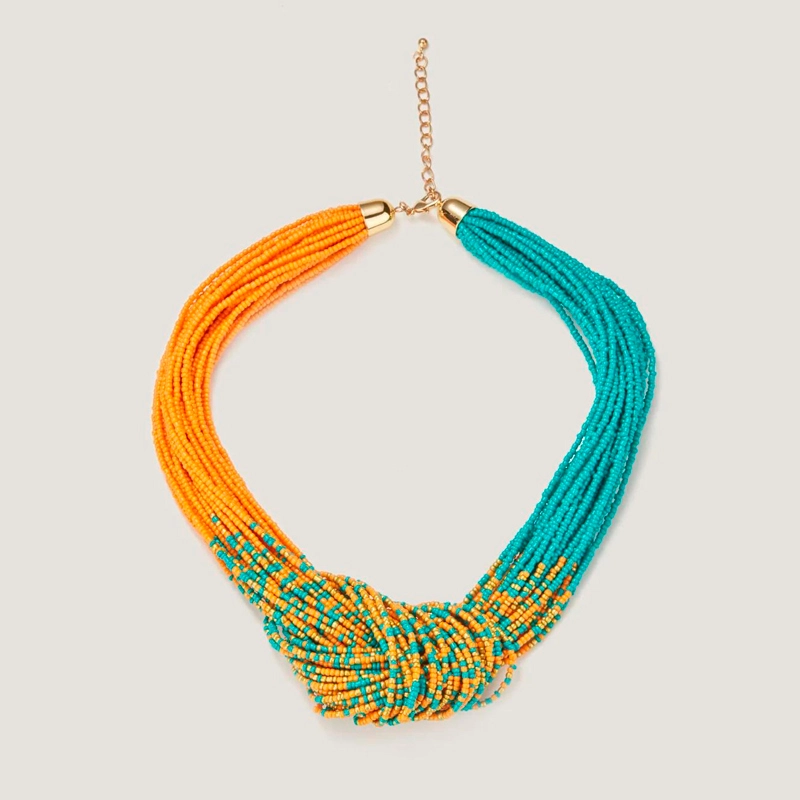 knot statement necklace