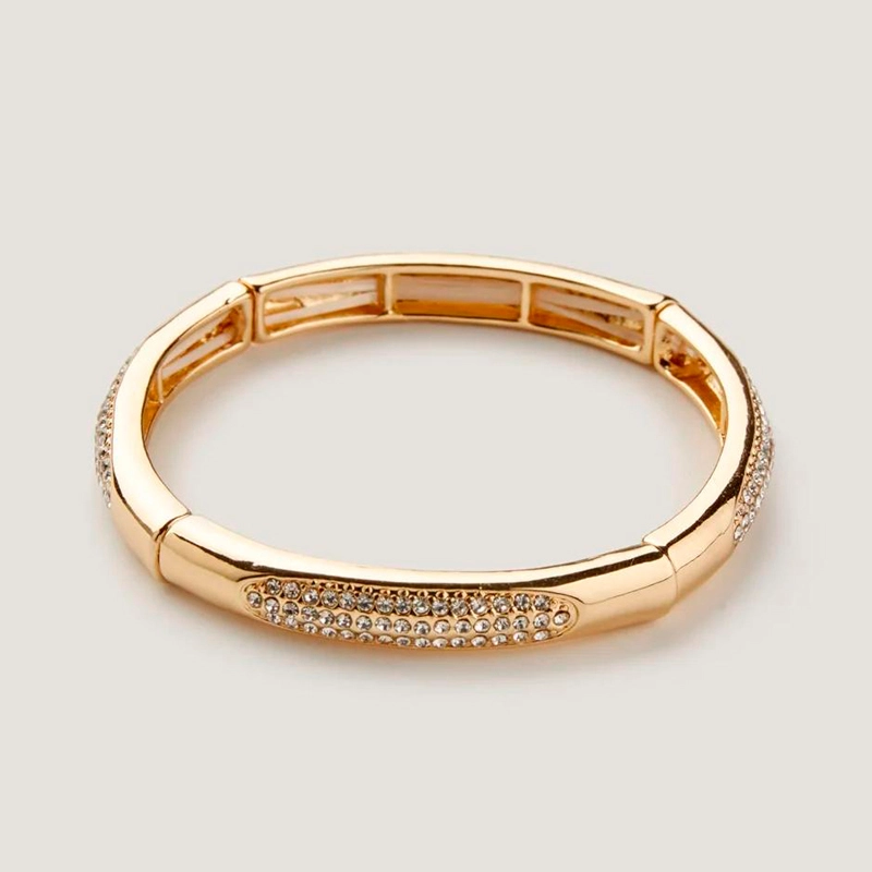 gold stretch bracelet