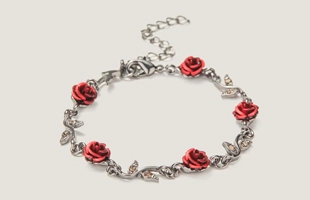 3104142 Vintage Rose Link Bracelet
