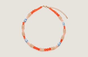 3104232 Ceramics Beaded Necklace