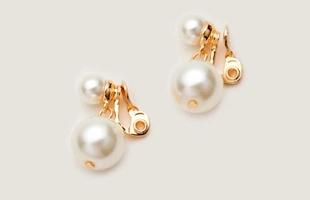 3104188 Pearl Clip On Earrings