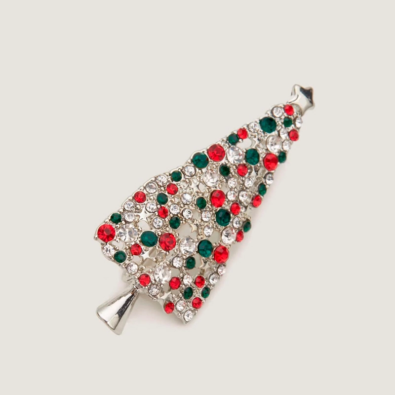 christmas tree brooch