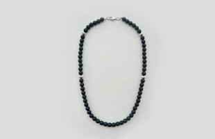 3104295 Men's Lave Beaded Necklace