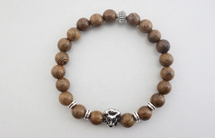 3104286 Men's Wooden Stretch Bracelet