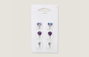 3104274 Heart Earring Set