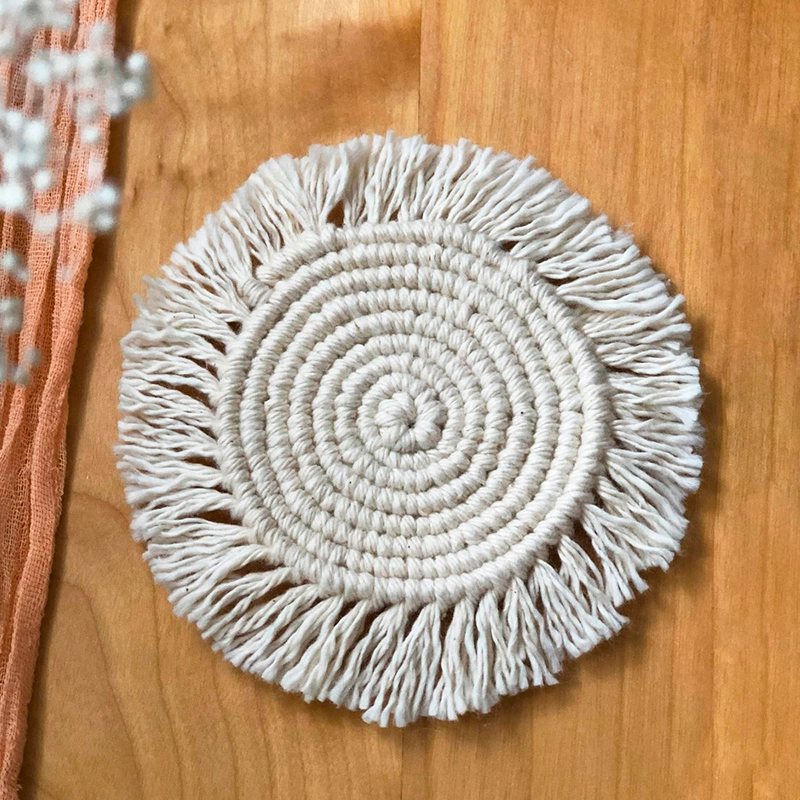 cotton woven dining cushion