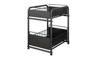 3504273 Black Steel Kitchen Storage Rack