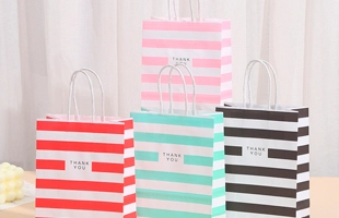 3304512 Stripe Paper Bag