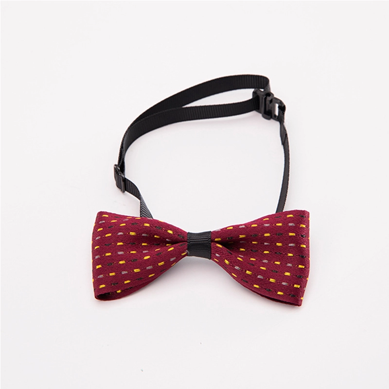 dog bow tie with elastic
