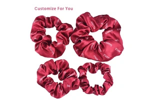 3210612 Printed Stain Elastic Scrunchy