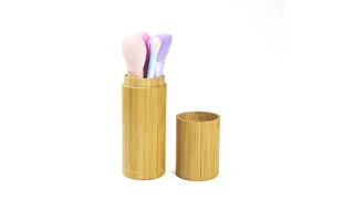 3210597 Wooden Bamboo Makeup Pouch