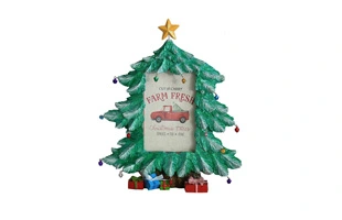 3210293 Paintable Green Christmas Tree Frame