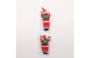 3210325 ladder climbing rope Santa doll Christmas