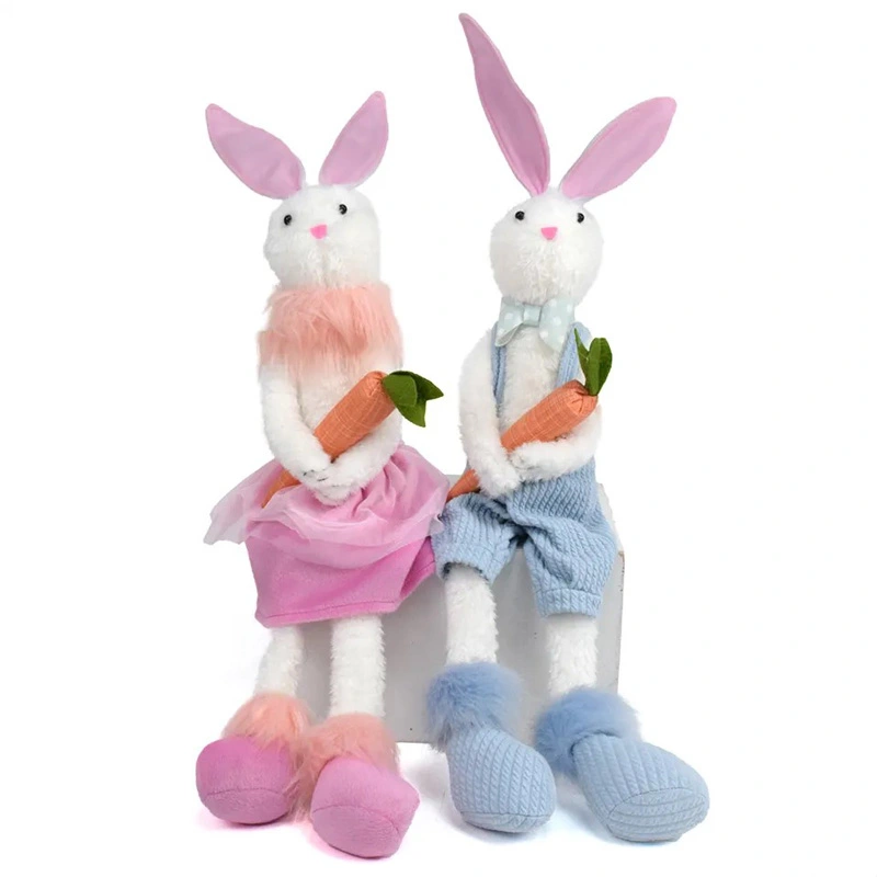 Easter Stuffed Bunny with Carrot