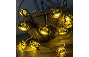 3210336 Mask Pattern Led String Lights