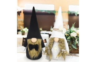 3210439 Couple Dwarf Bride & Bridegroom craft