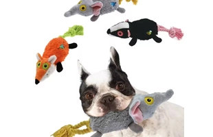 4305162 Stuffed Squeaky Mouse Dog Toy Cheap Price Wholesale Supplier